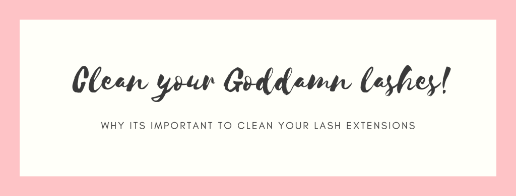 Is it important to clean your lashes?