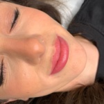 lip blush healed