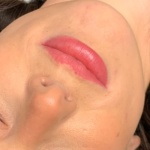 lip blush healed